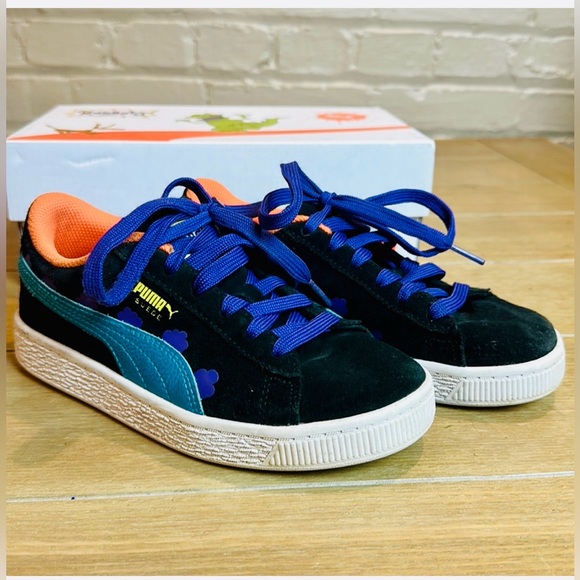 Puma x Nickelodeon Rugrats Suede Classic Unisex Little Kids Sneakers Size 2.5 - Picture 15 of 16